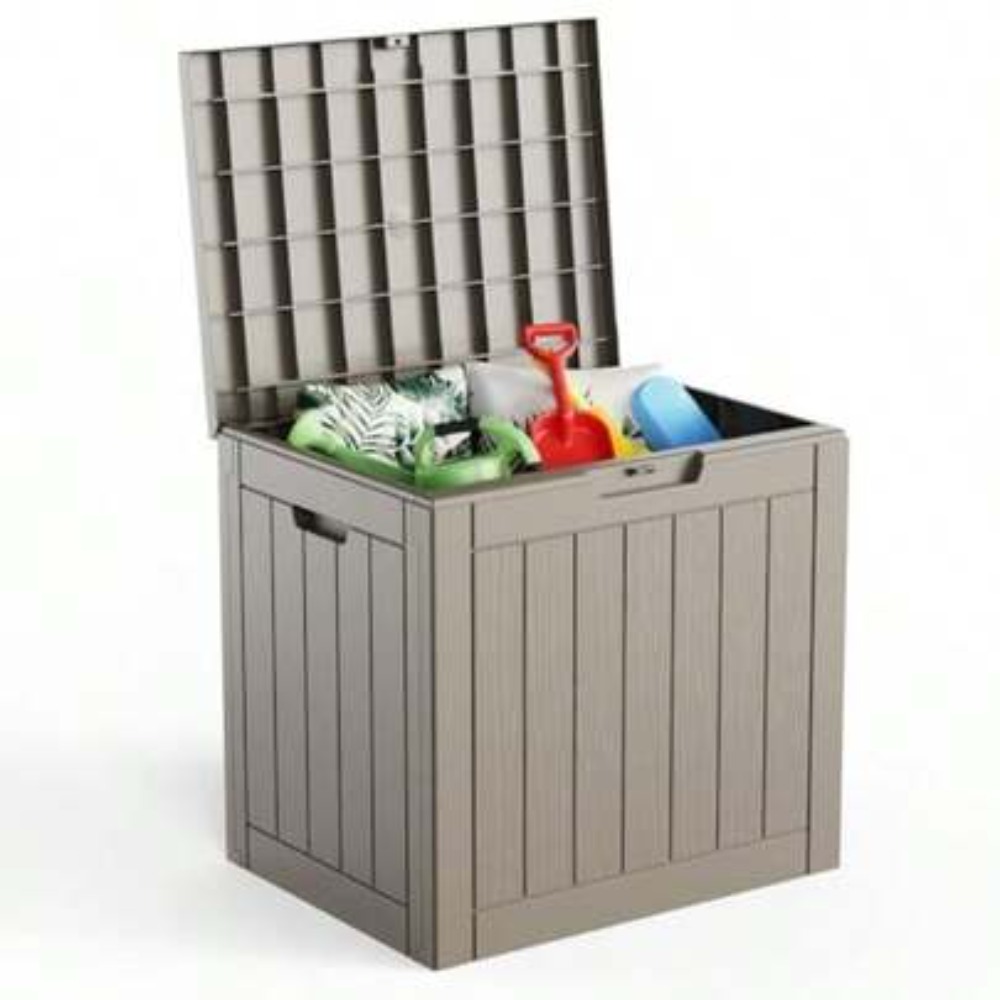 Outdoor Furniture Cushions - 45 Gallon Deck Box Outdoor Storage