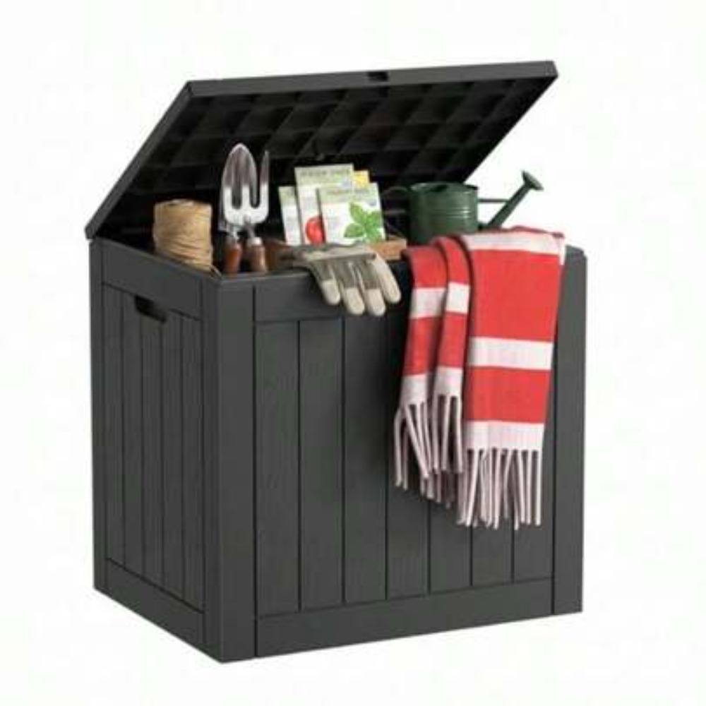 Outdoor Furniture Cushions - Outdoor Storage Box Resin Waterproof Deck