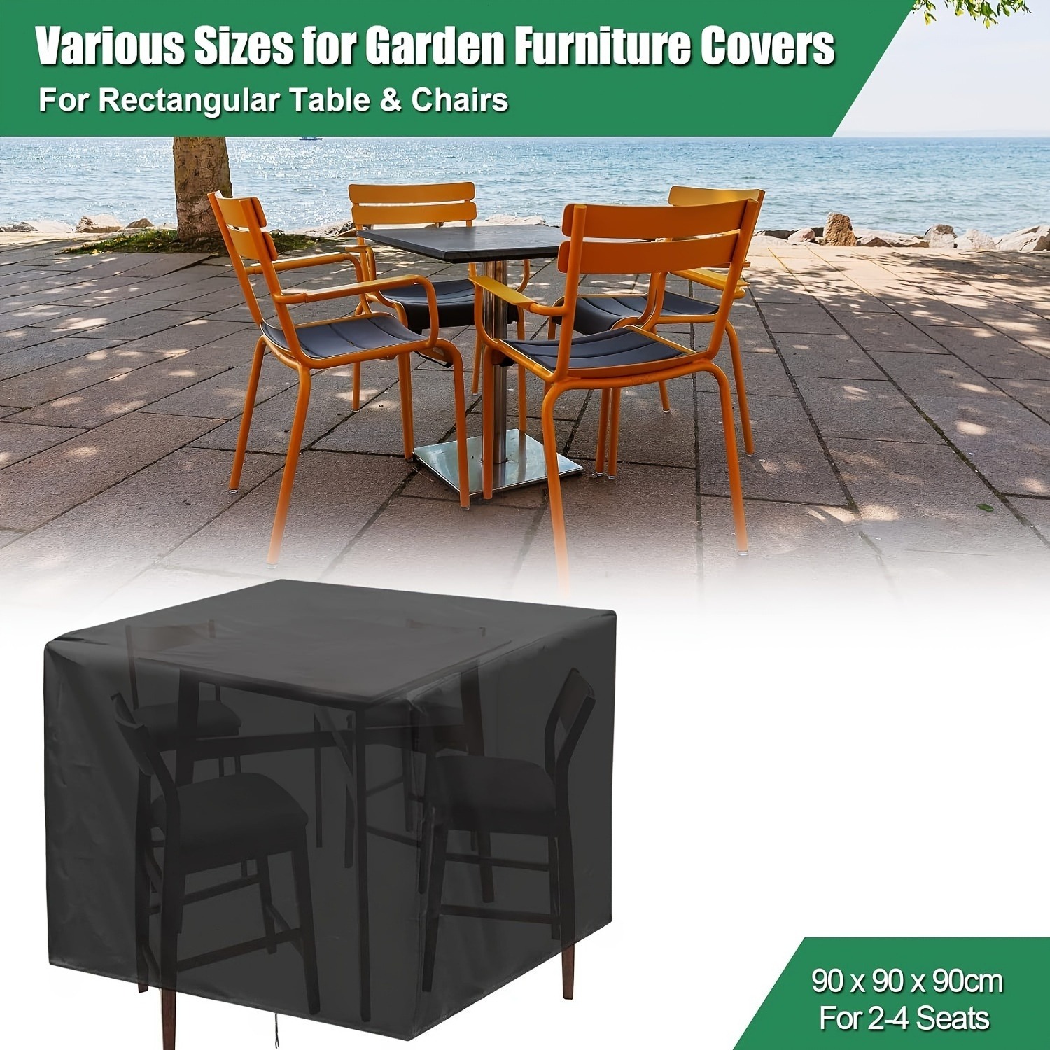 Outdoor Furniture For Patio - Heavy-Duty 210D Outdoor Garden Furniture Cover