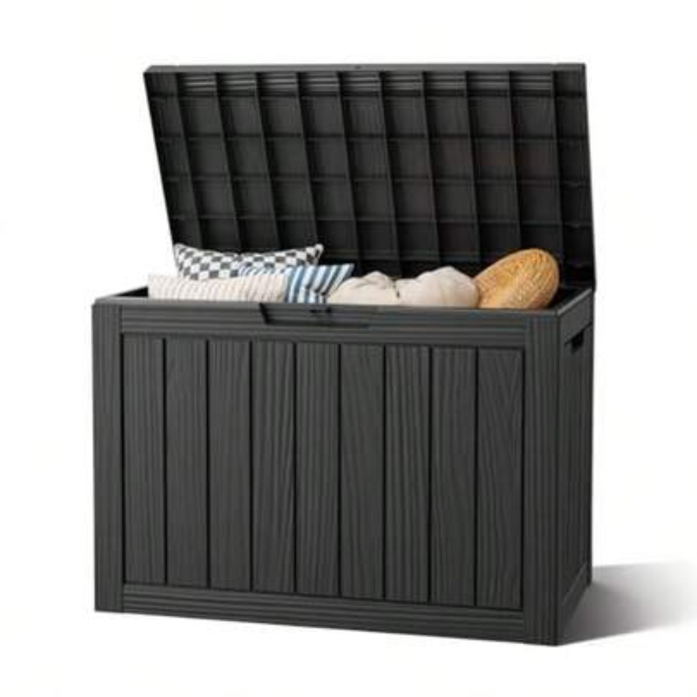 Outdoor Furniture Cushions - 50 Gallon Outdoor Storage Box Waterproof