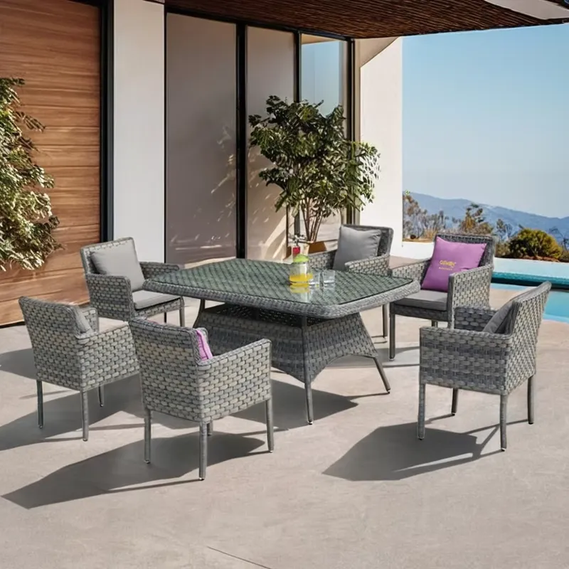 Outdoor Furniture Osmen - FOR OSMEN CITTA 7PCS OUTDOOR GARDEN