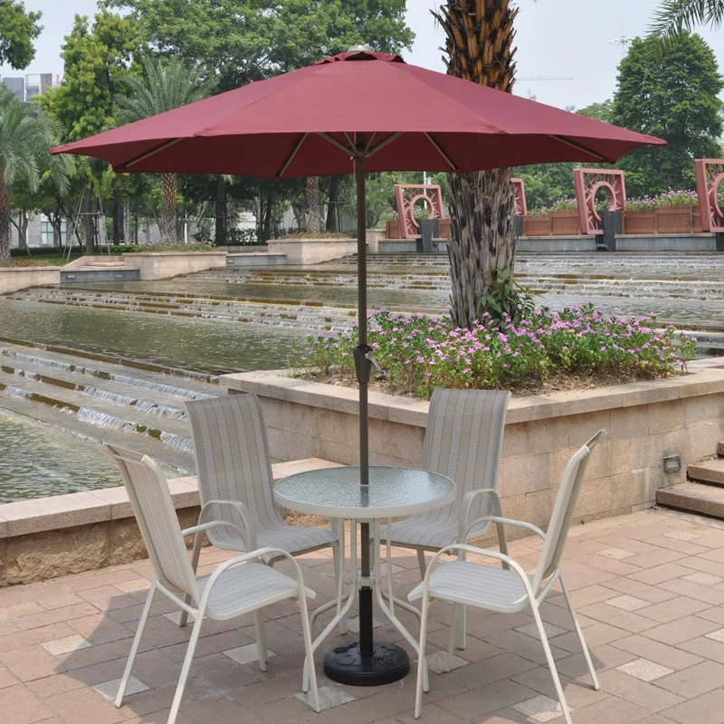 Manual Crank Outdoor Patio Umb - Outdoor Furniture Vendors recension och pris