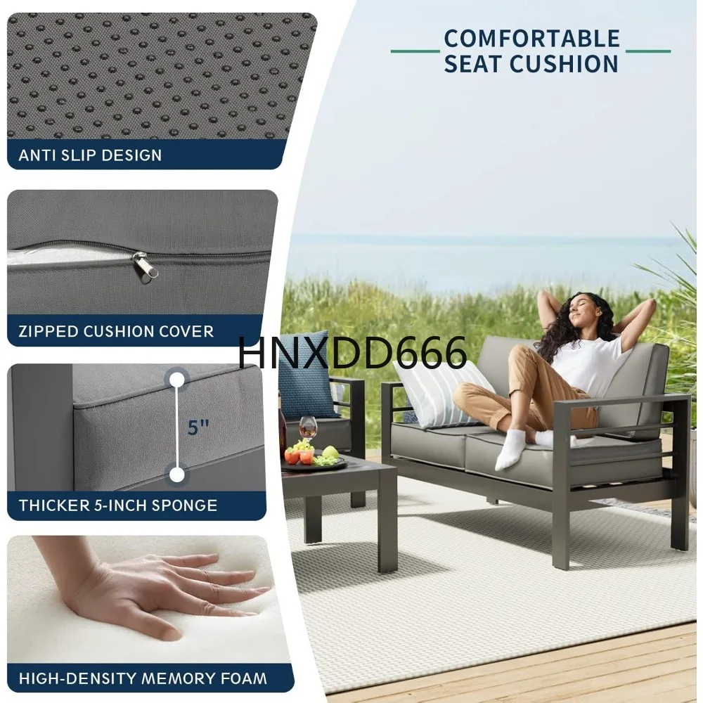 Patio Furniture Set with Fire  - Outdoor Furniture With Fire Pit Table recension och pris