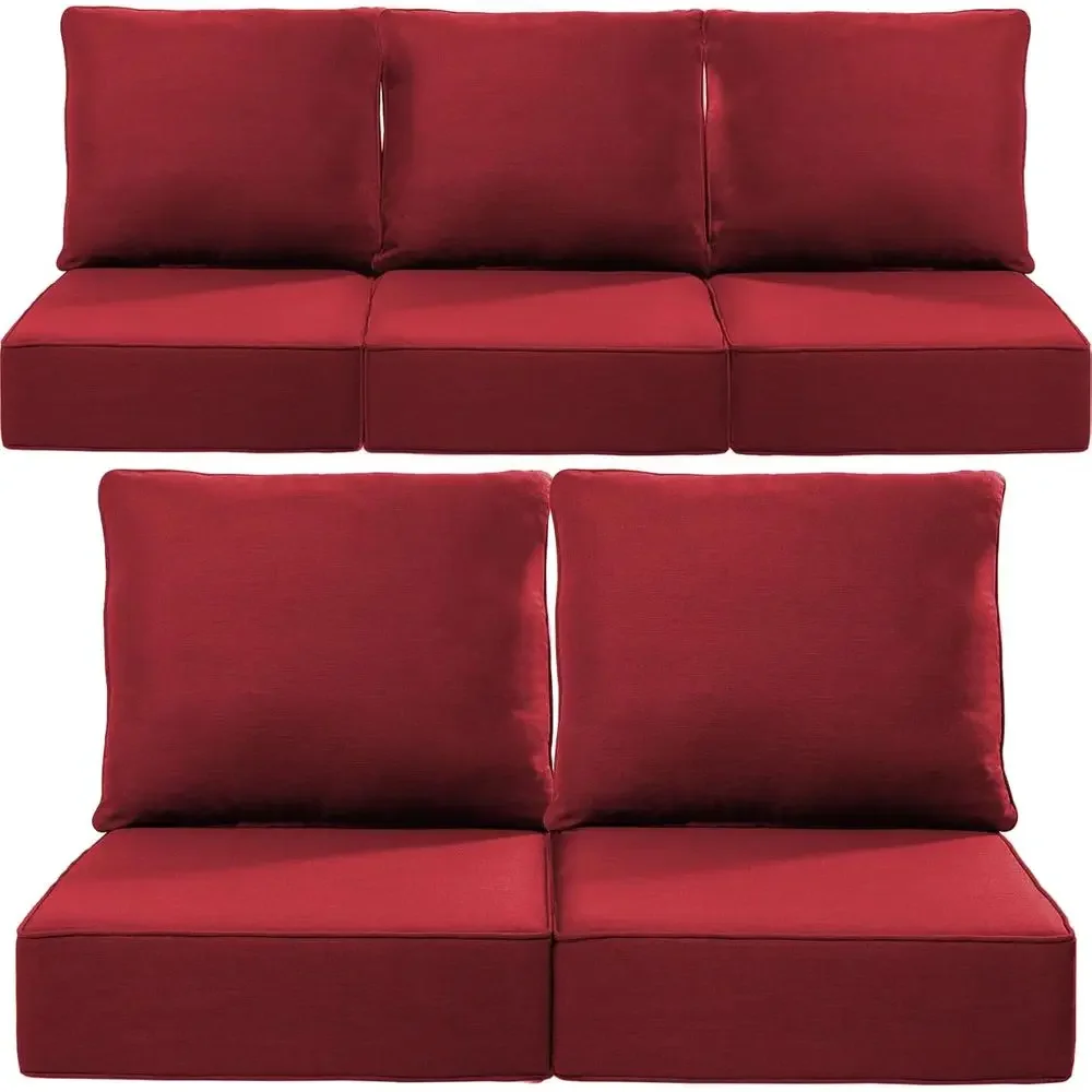 6-Inch Outdoor Cushions in 22x - Outdoor Furniture Dining Set recension och pris