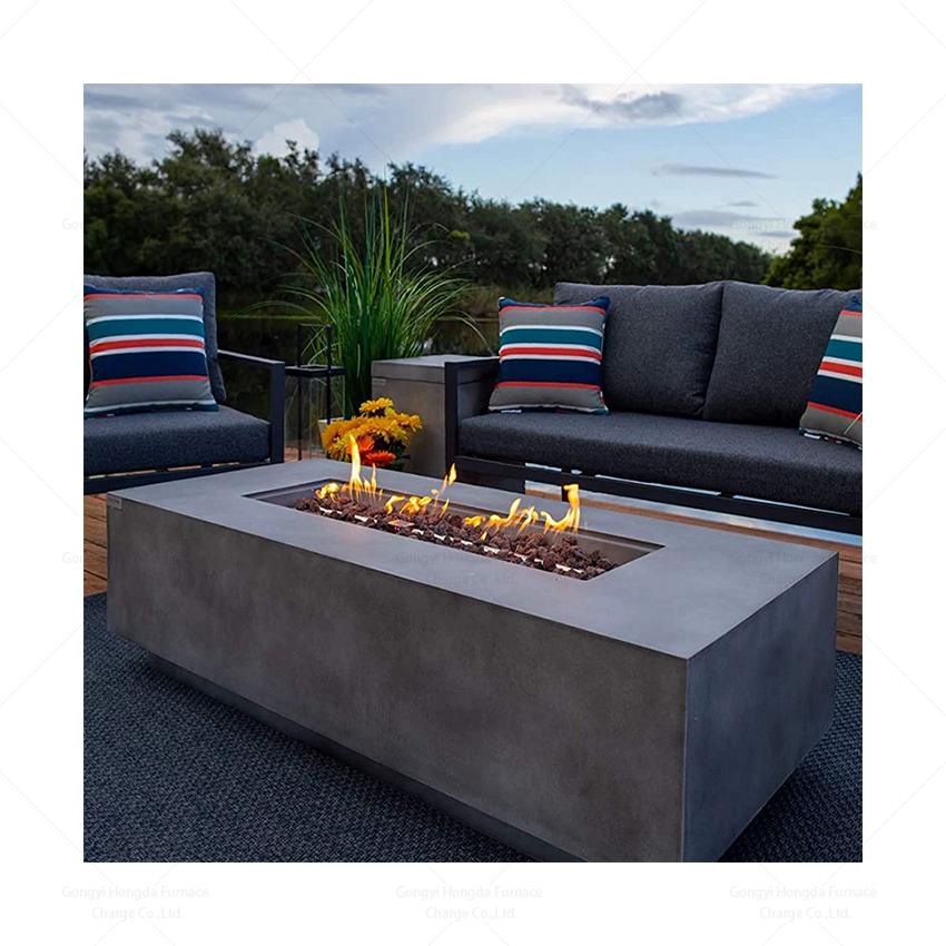 is-Modern Corten Steel Fire Pl - Outdoor Furniture With Fire Pit Table recension och pris
