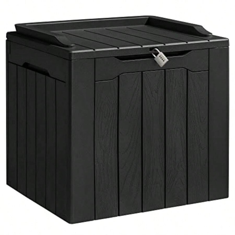 31 Gallon Resin Deck Box Water - Outdoor Furniture Cushions recension och pris