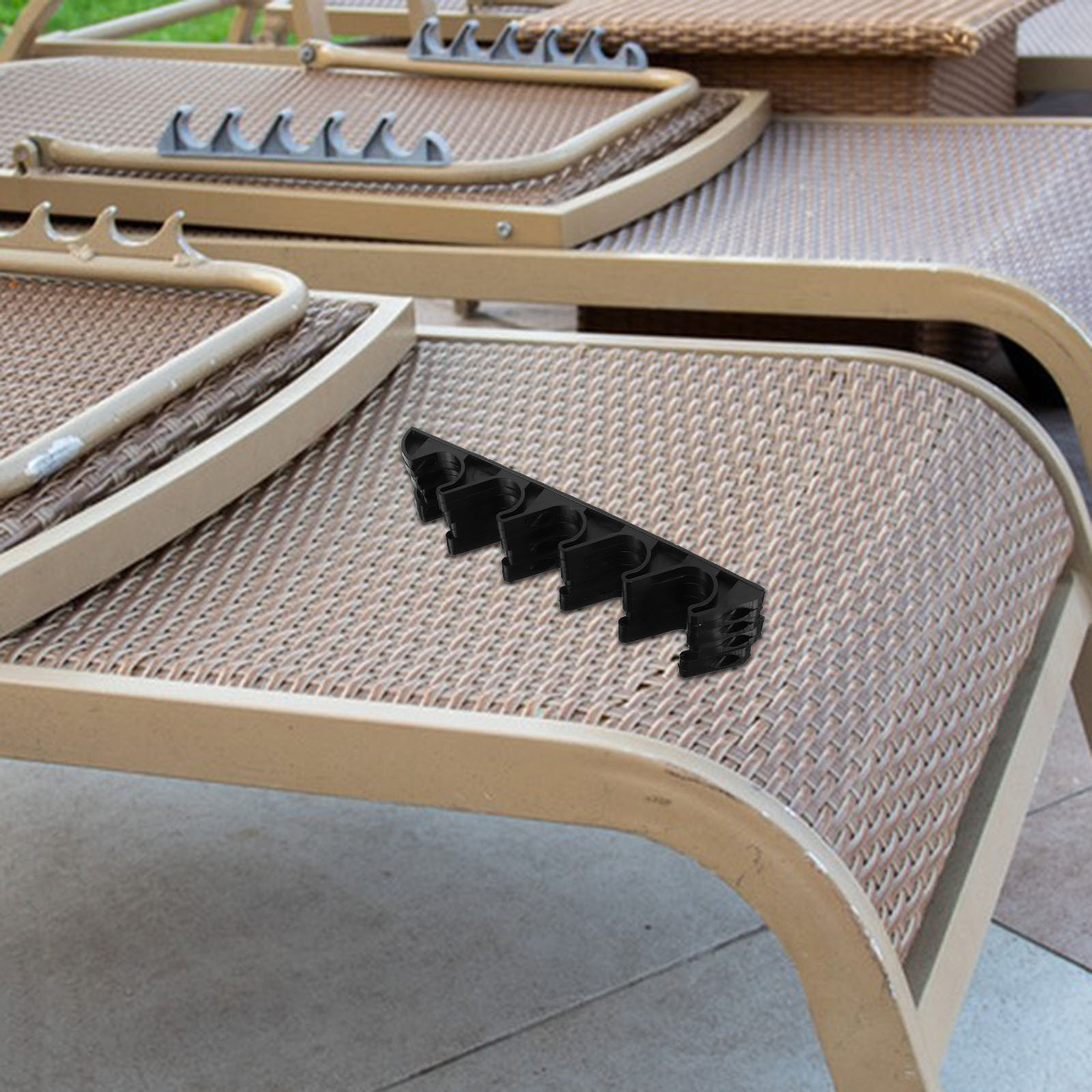 8Pcs Foldable Recliner Back Po - Outdoor Furniture For Patio recension och pris