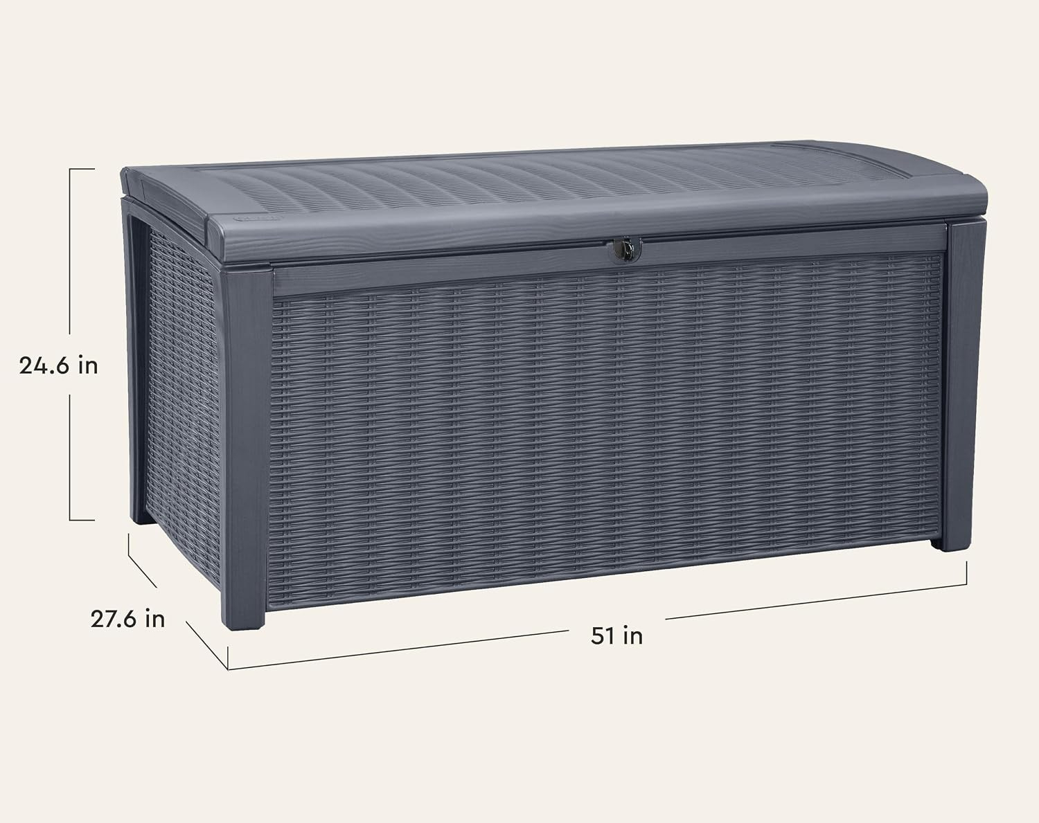 110 Gallon Outdoor Storage Dec - Outdoor Furniture Cushions recension och pris