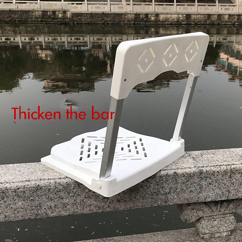 Foldable Fishing Box with Back - Outdoor Furniture For Patio recension och pris