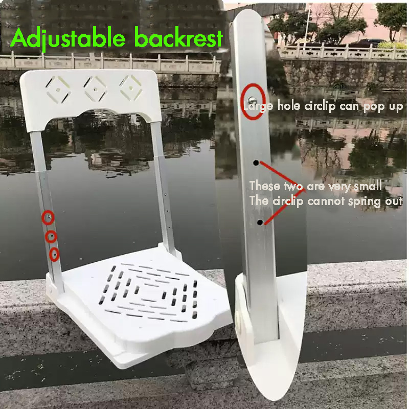 Foldable Fishing Box with Back - Outdoor Furniture For Patio recension och pris
