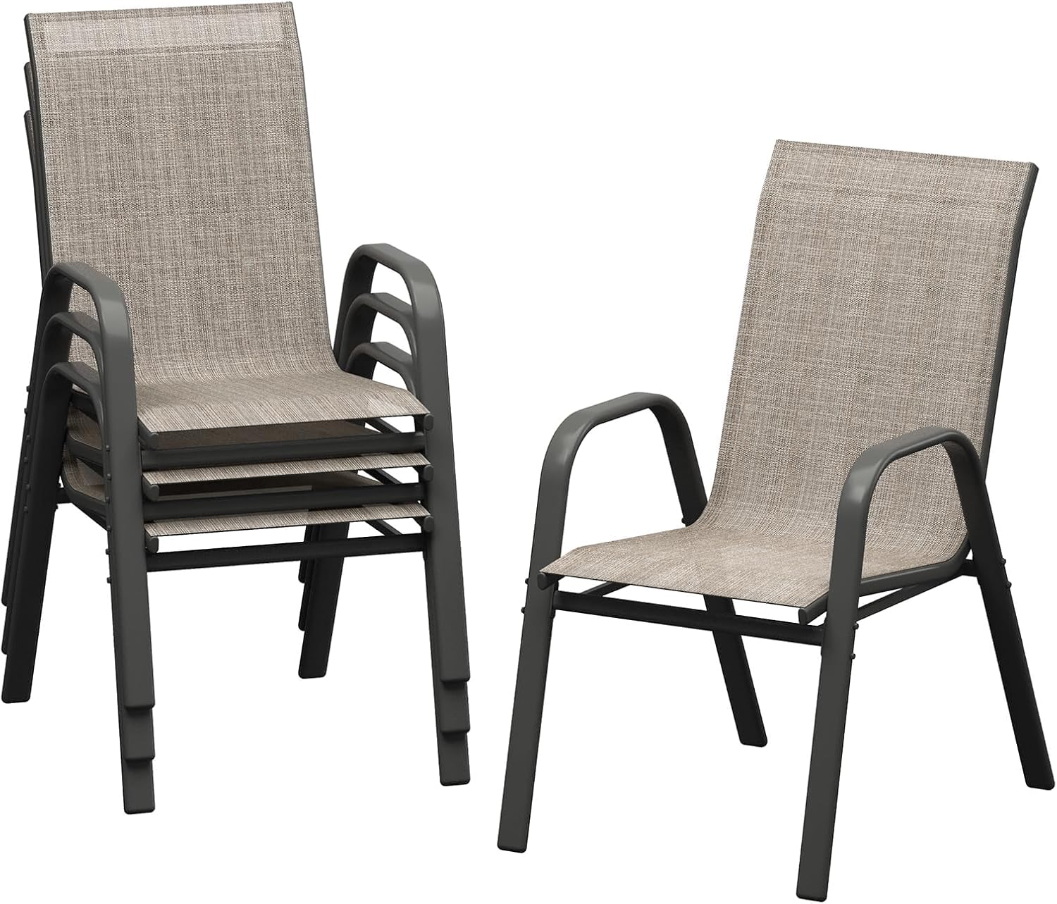 Patio Dining Chairs Set of 4,  - Outdoor Furniture Dining Set recension och pris
