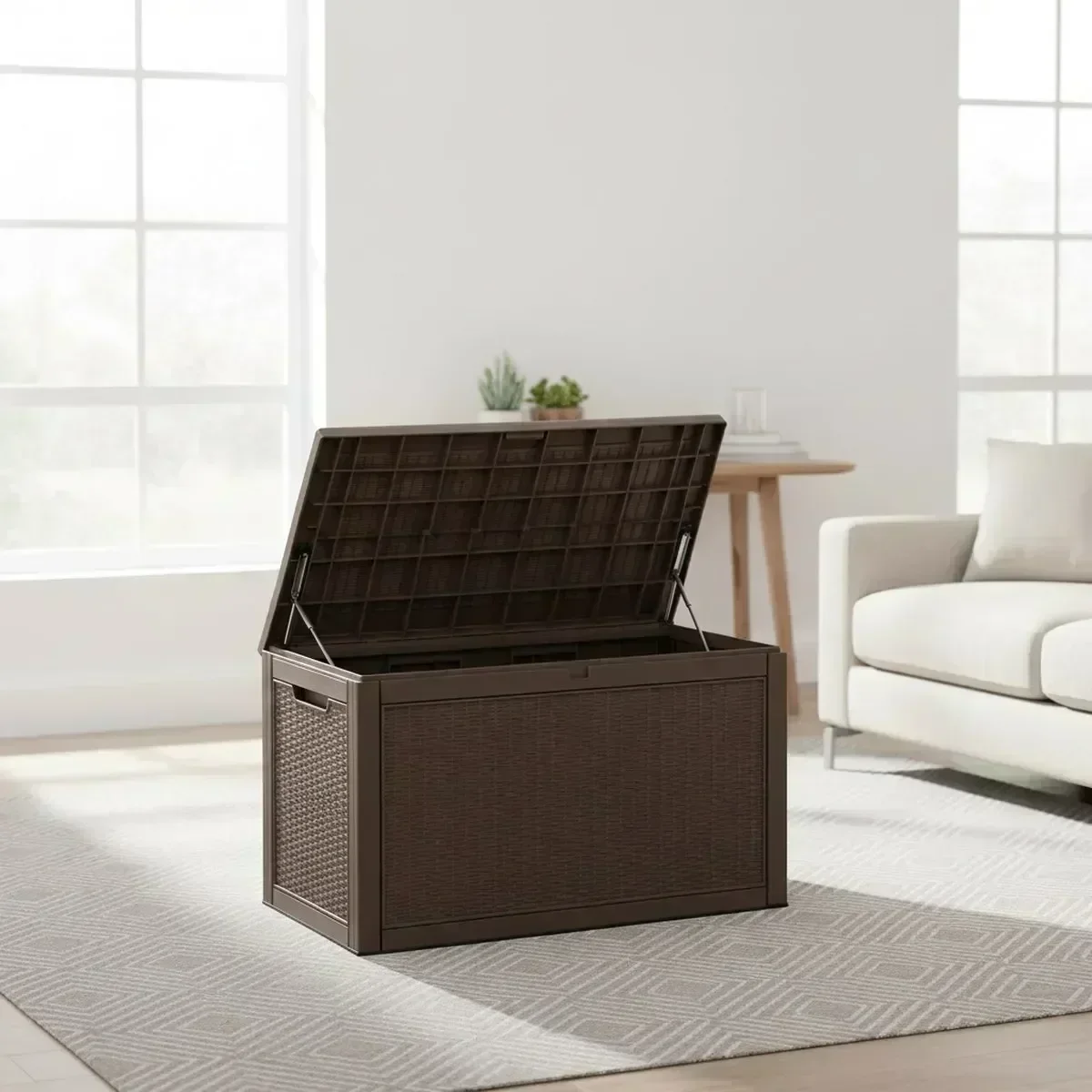 Large Outdoor Storage Bench Wa - Outdoor Furniture Cushions recension och pris