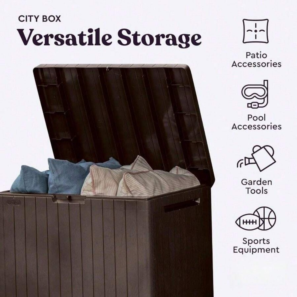 30 Gallon Resin Outdoor Storag - Outdoor Furniture Cushions recension och pris