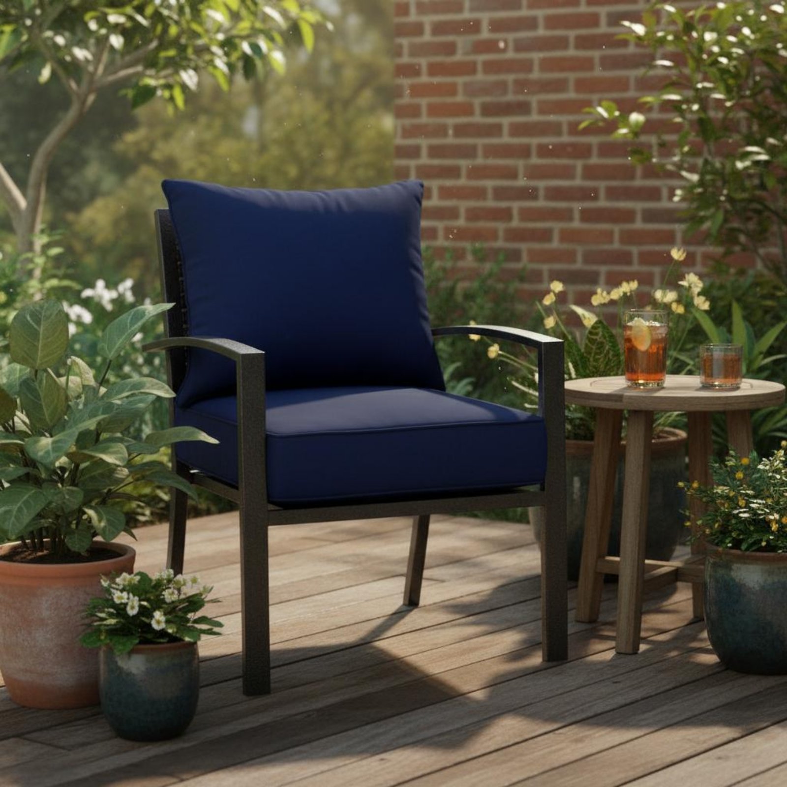 Patio Chair Pad Hidden Closure - Outdoor Furniture For Patio recension och pris
