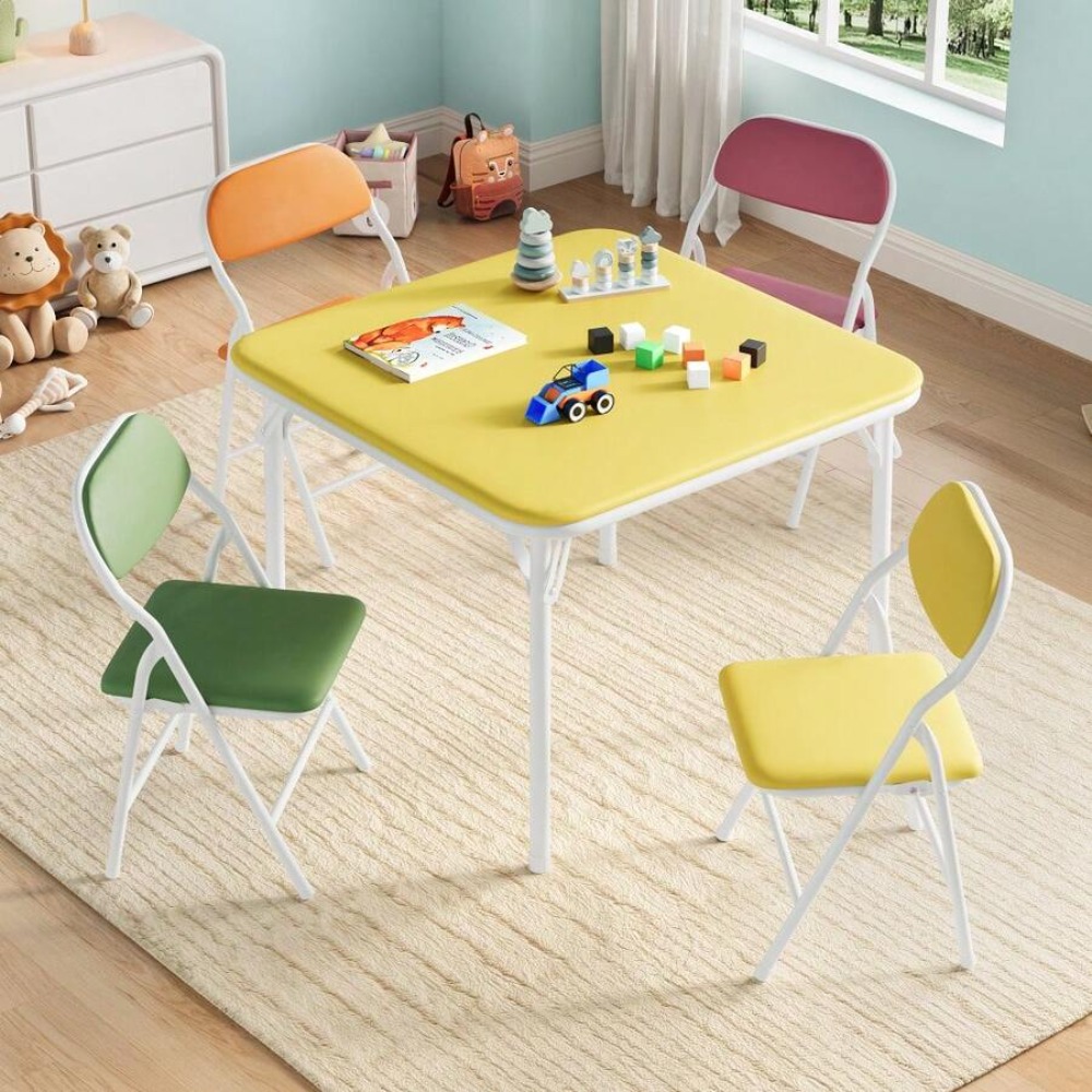 Foldable Square Table and Chai - Outdoor Furniture Dining Set recension och pris