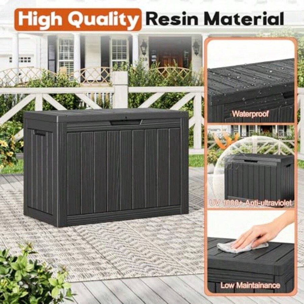 50 Gallon Outdoor Storage Box  - Outdoor Furniture Cushions recension och pris