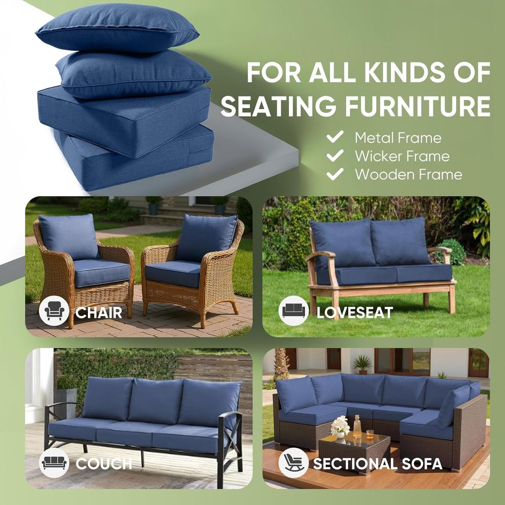 Outdoor Furniture Cushions, 6  - Outdoor Furniture For Patio recension och pris