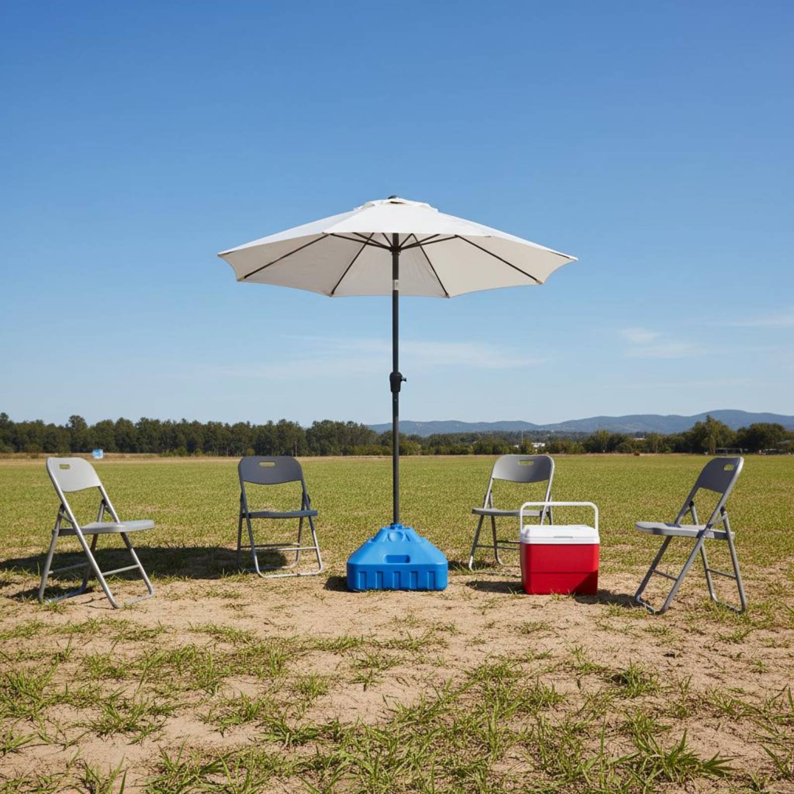 Water Fill Umbrella Base Stabl - Outdoor Furniture Vendors recension och pris