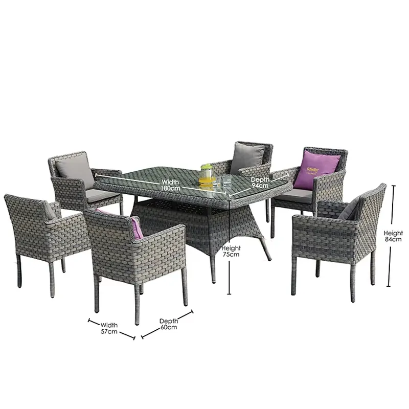 FOR OSMEN CITTA 7PCS OUTDOOR G - Outdoor Furniture Osmen recension och pris